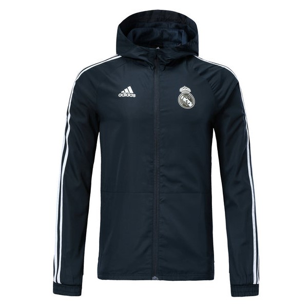 Coupe Vent Football Real Madrid 2018-19 Gris Marine